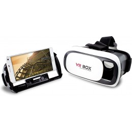 PURO fpvrglass1whi Occhiali di Realtà virtuale per Smartphone 5,5 Bianco