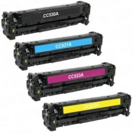 Black toner universal HP CC530A/CE410X/CF380A/X-3.5K