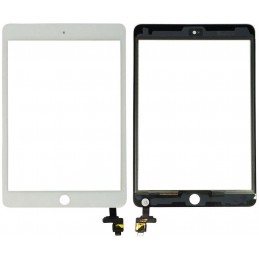 Touch Screen iPad Mini 3 A1599 A1600 con connettore IC Bianc