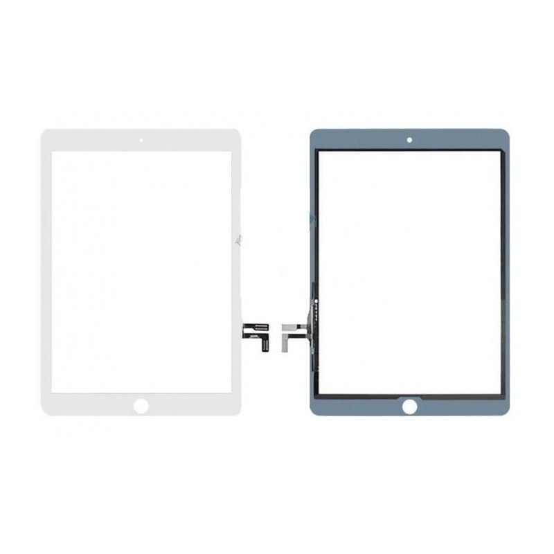 Touch per iPad 5a generazione A1822 - A1823 Grado AAA+ Bianc