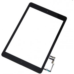 Touch+Telaio LCD+Pulsanti Home AAA per iPad Air 5 serie Nero
