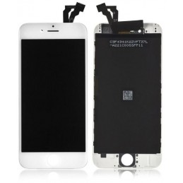 Lcd AA+ OEM Assemblato Alta Luminosita IPhone 6 Plus Bianco