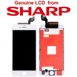 Lcd per iPhone 6S Matrice Sharp alta qualità Bianco