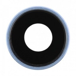Cornice fotocamera posteriore e obiettivo per iPhone 8 Silve