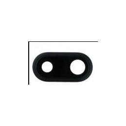 Cornice fotocamera posteriore e lente per iPhone 8 Plus Nera