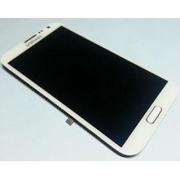 LCD+TOUCH ORIGINALE GALAXY NOTE2 LTE N7105 BIANCO GH9714114A
