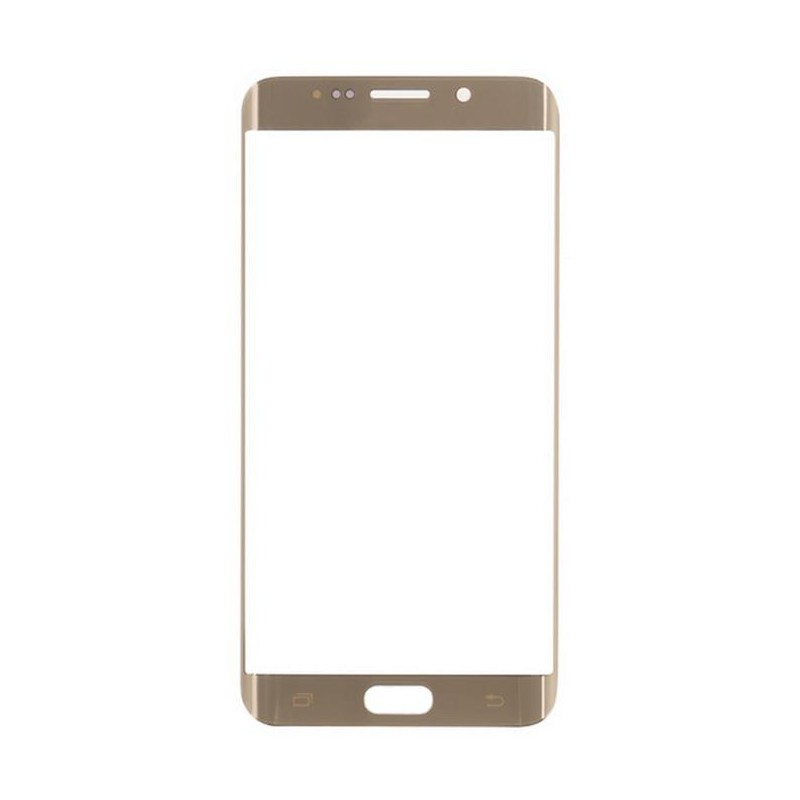 Vetro Touch per Samsung S7 Senza Logo Gold