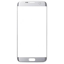 Vetro Touch per Samsung S7 Edge Senza Logo Silver