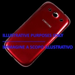 Cover Posteriore Per Samsung Galaxy S3 Rossa