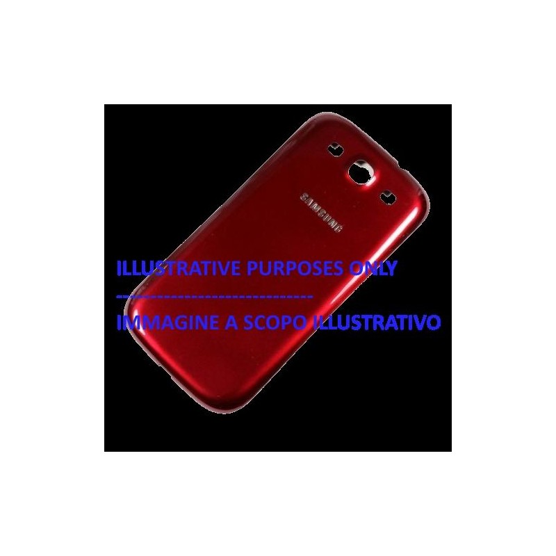 Cover Posteriore Per Samsung Galaxy S3 Rossa