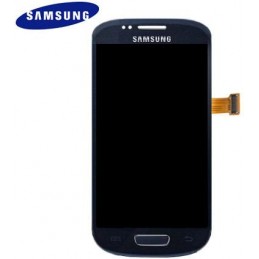 Display LCD e touch originale Samsung S3 Mini Blu 14204B