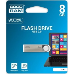 Pendrive GoodRAM 8GB UNN2 metal USB 2.0 - retail blister