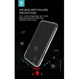 Cover Alta Protezione Tpu Trasparente per iPhone 11 Pro Max