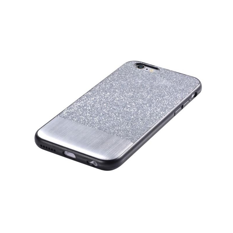 Cover Racy Glitterate per iPhone 6/6S Argentata