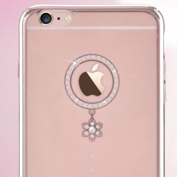 Custodia Swarovski per iPhone 6/6S Crystal Camelia Bianca