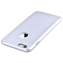 Cover CEO Microfibra iPhone 6/6S Plus Con Vista Logo Silver