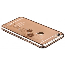 Custodia Swarovski per iPhone 6/6S Plus Crystal Cham. Gold