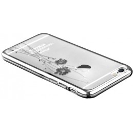 Custodia con Swarovski per iPhone 6/6S Plus Crystal Silver