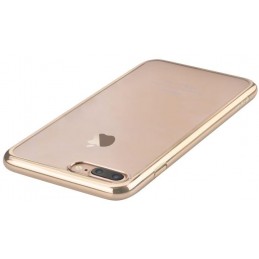 Cover Glimmer con Retro Flessibile per iPhone 7 & 8 C.Gold