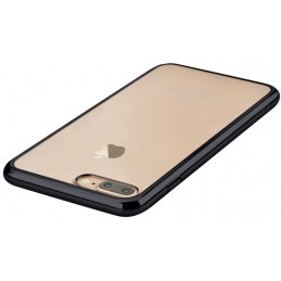 Cover Glimmer con Retro Flessibile per iPhone 7 Plus Nera