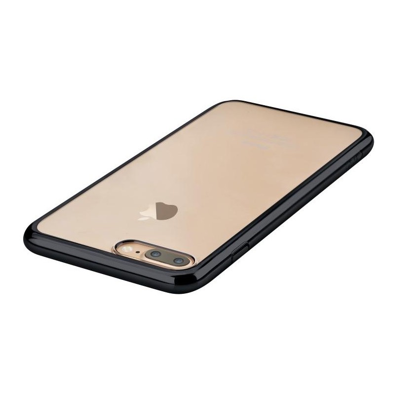 Cover Glimmer con Retro Flessibile per iPhone 7 Plus Nera