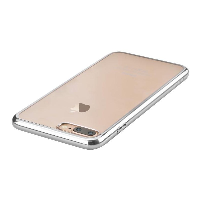Cover Glimmer Retro Flessibile per iPhone 7 Plus Silver