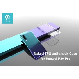 Cover in TPU Antishock per Huawei P30 Pro Trasparente