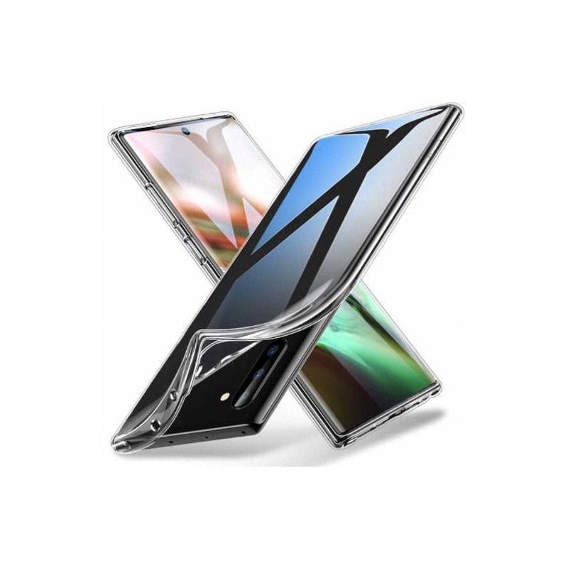 Cover Protezione in TPU Trasparente per Samsung Note 10 Pro