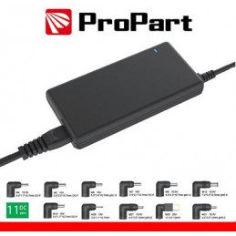 Alimentatore Uni Notebook Slim Multi-volt 15-20V 90W + USB