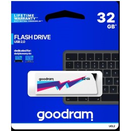 Pendrive GoodRAM 32GB UCL2 WHITE USB 2.0 - retail blister