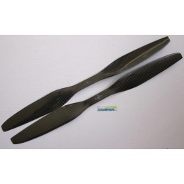 Elica CW e CCW 1555 Dragonfly paddle-shaped 15x55 carbonio
