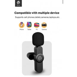 Microfono wireless per smartphone con connettore Tipo-C